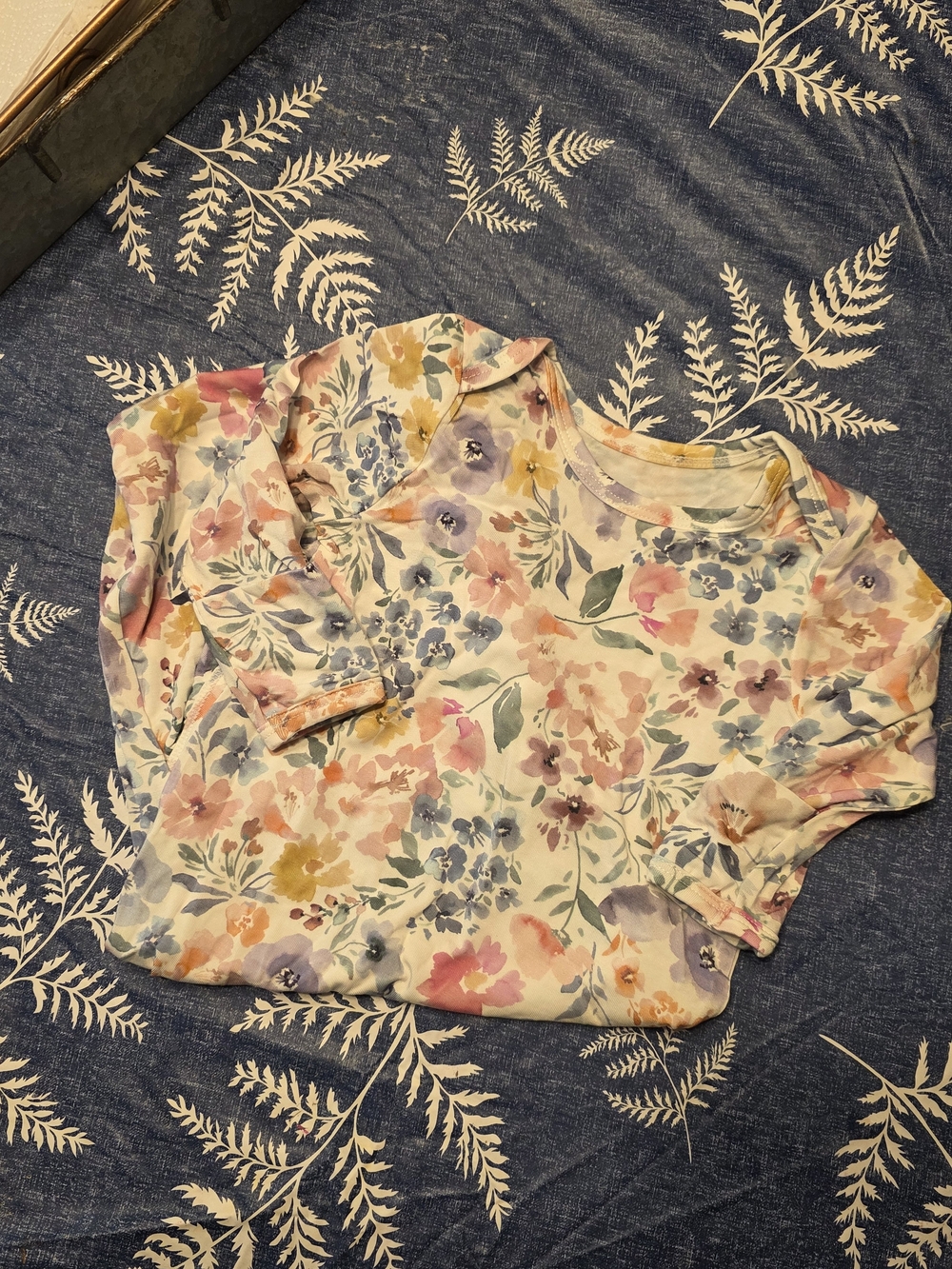 Little Sleepies Floral Newbkrn Sleep Gown
